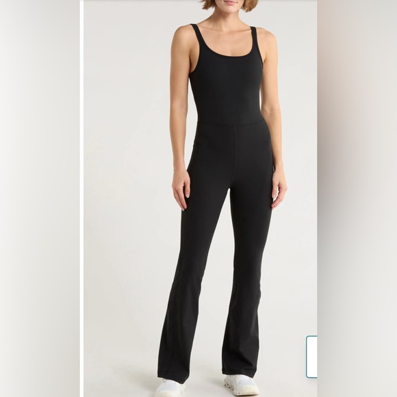 Yogalicious Pants - Yogalicious Black Fitted Jumpsuit